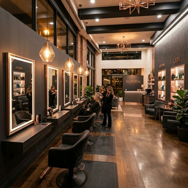 Ayoosh Hair Studio interior